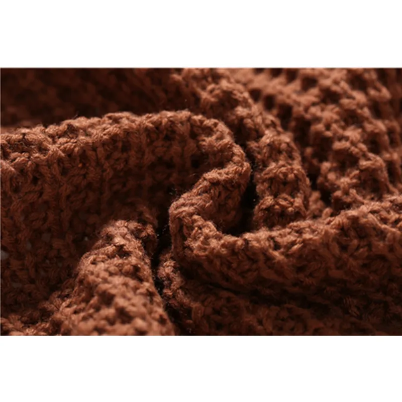 Yuzhenli New Elegant warm autumn winter sweater cardigan women Twist knitted Casual red |
