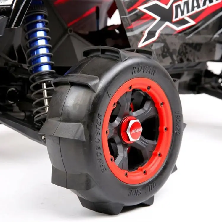 Адаптеры для колес из сплава 24 мм 1/5 ScaleTRAXXAS XMAXX 6S 8S 4 шт. RC автозапчасти|Детали и