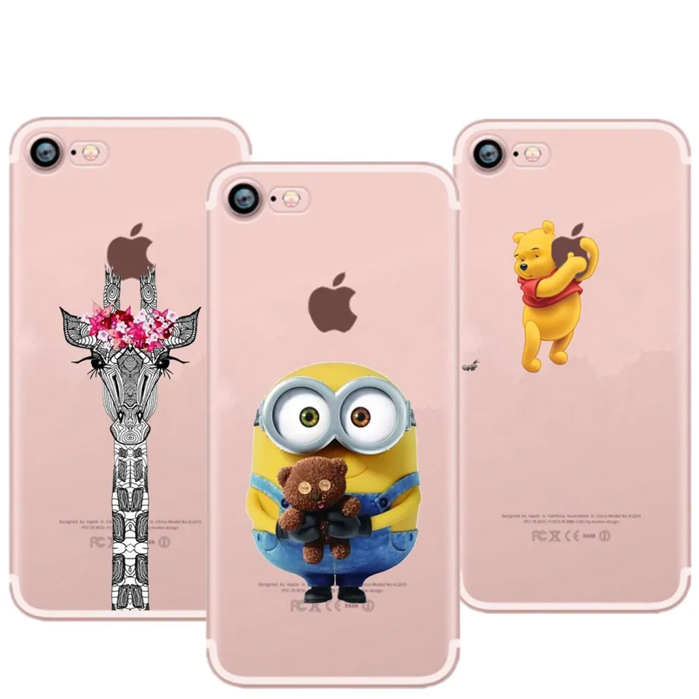 Милый Гадкий я Желтый Миньон акварель бабочка кошка силиконовый прозрачный