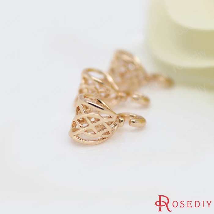 Латунное ожерелье с покрытием 24 каратным золотом 6 шт. 5x12 5 мм|diy jewelry accessories|jewelry
