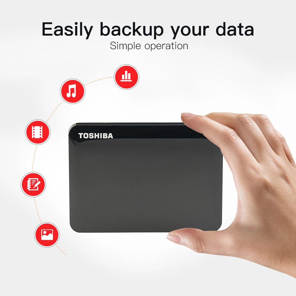 TOSHIBA Canvio 2 5 &quotвнешний жесткий диск ТБ HDD USB 3 0 HD портативный disco duro внешний для