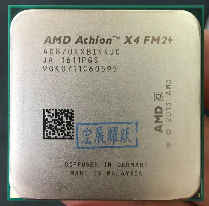 Компьютер AMD Athlon X4 870K X870K FM2 + четырехъядерный процессор 100% рабочий для настольного