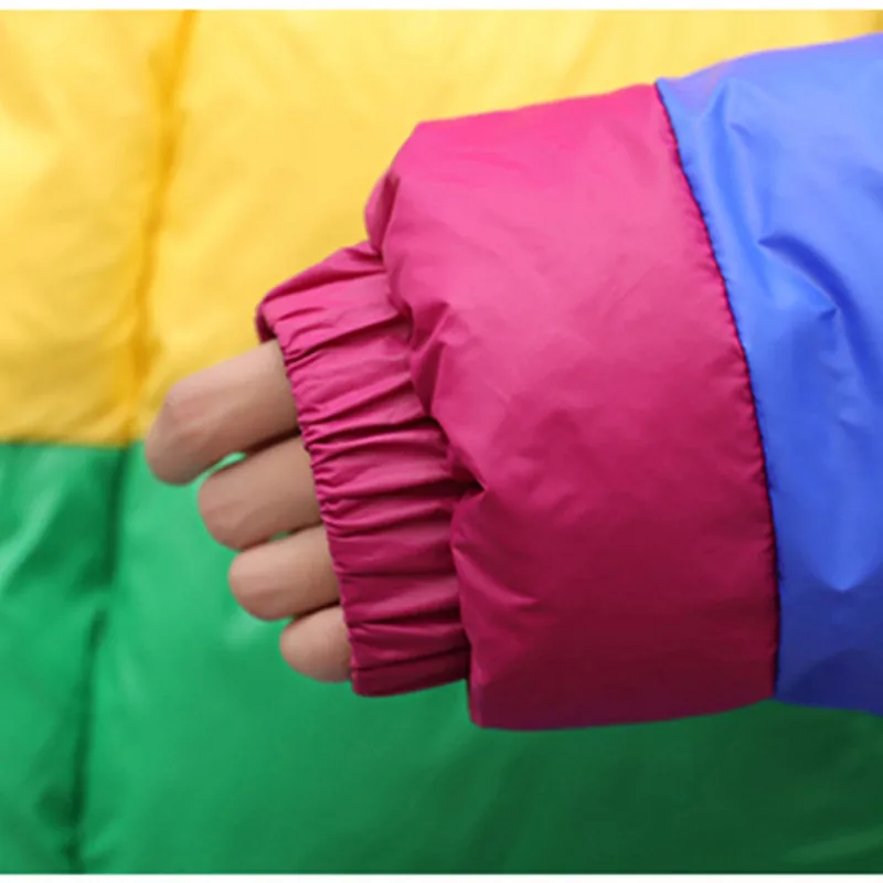 2018 зимнее пальто Для женщин верхняя одежда средней длины ватные снег парка