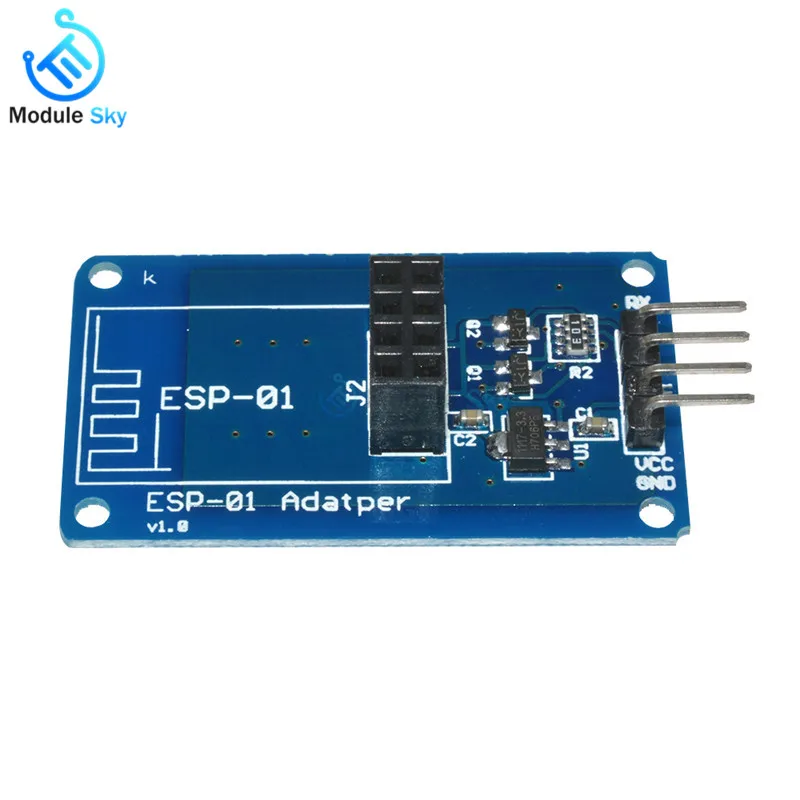 ESP 01S ESP8266 последовательный беспроводной модуль приемника приемопередатчика Wi Fi +