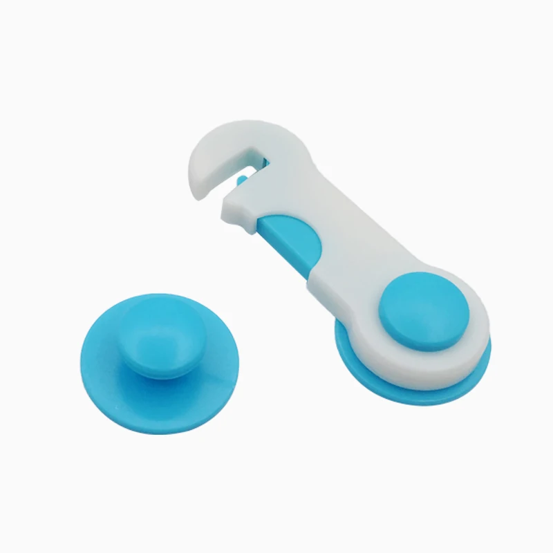 5Pcs Baby Drawer Lock Children Security Protection For Cabinet Toddler Child Safety Lock Refrigerator Window Closet Wardrobe - Цвет: Blue