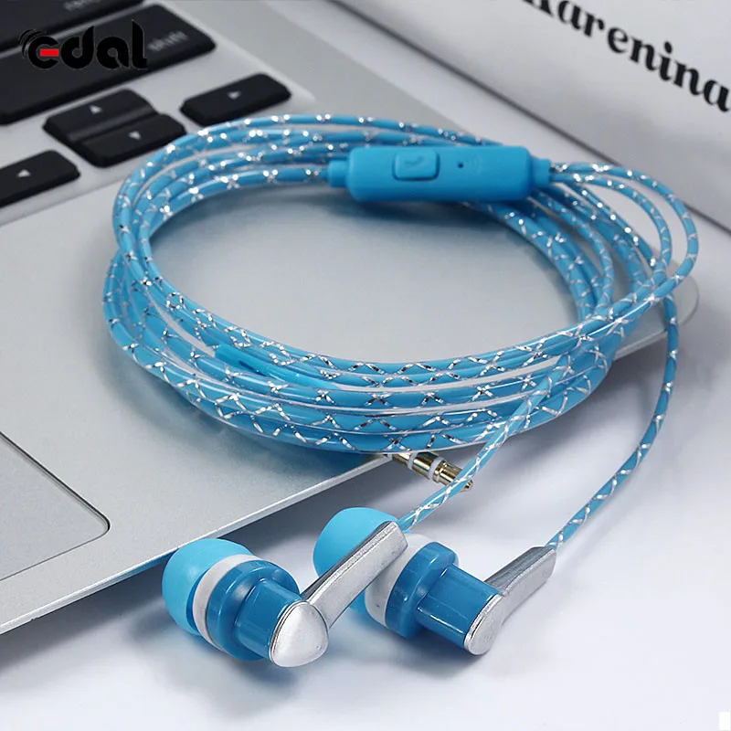 Universal Wired Earphone HiFi Stereo Super Bass Headphone Music In-ear Headset 3.5mm With Mic for Android Phone | Электроника