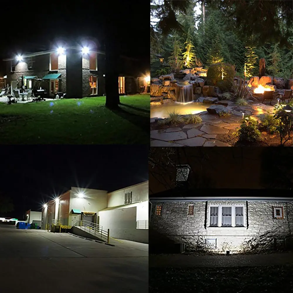 Солнечные светодиодный прожектор 8 свет лужайки энергосбережения