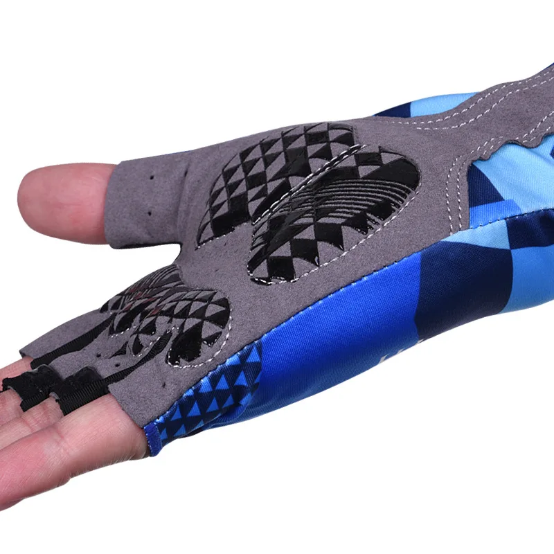 2019 Новые велосипедные перчатки Мужская половина пальцем Для женщин летние