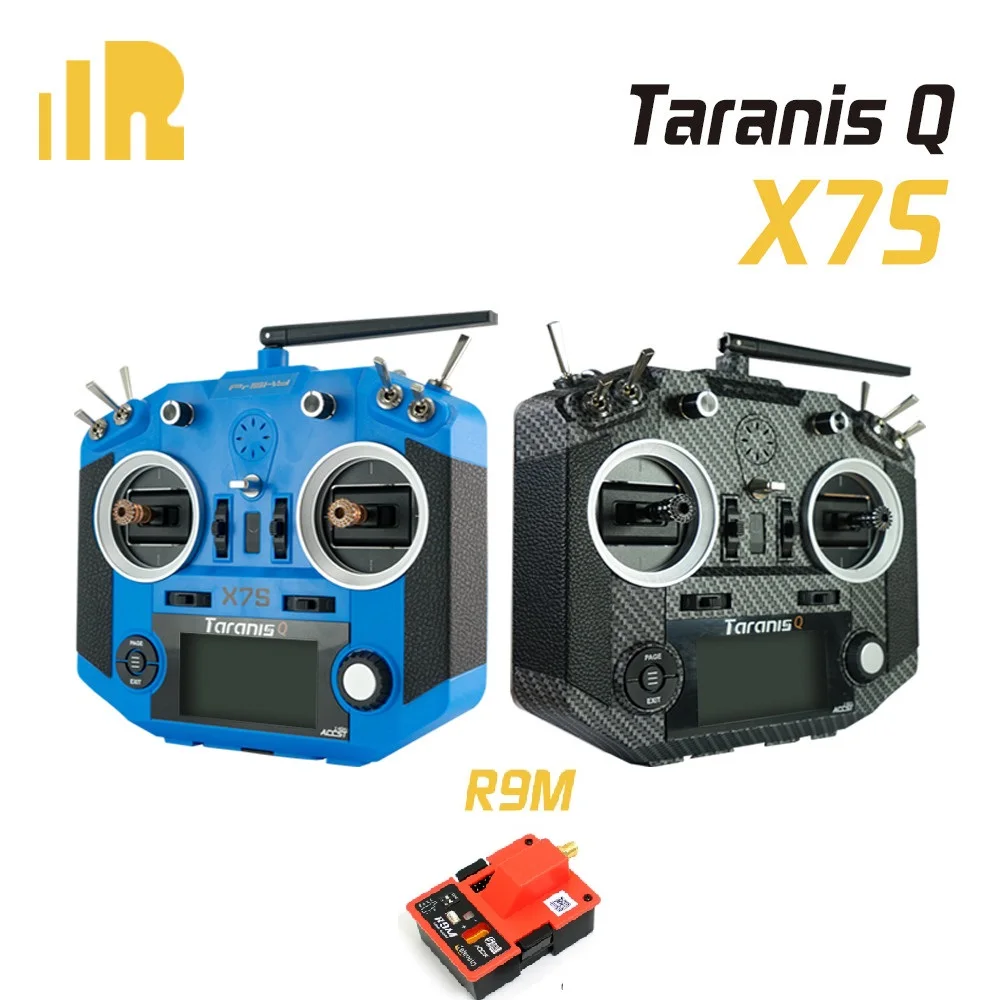 Оригинальный передатчик Frsky 2 4G 16CH Taranis Q X7S TX Mode M7 Gimbal Wireless Trainer Free Link App Bag для