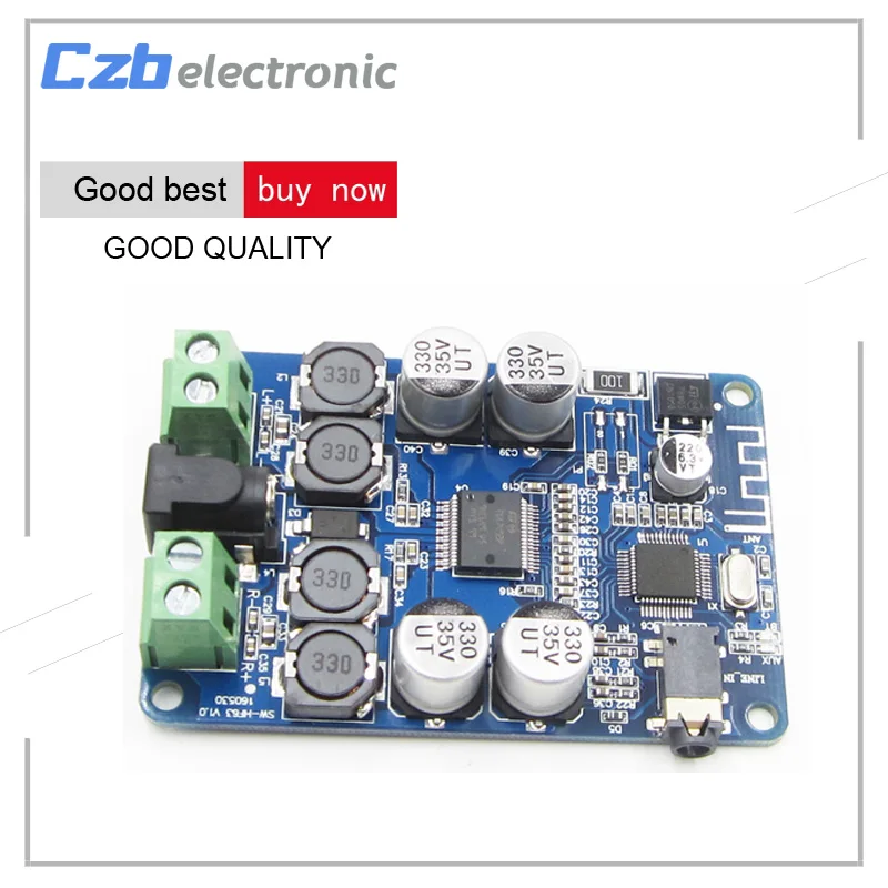 TDA7492P Bluetooth аудио приемник усилитель мощности плата с AUX интерфейсом 25 Вт X мини