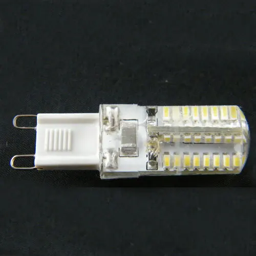 G9 Silica Gel 5W 64 LED 3014 SMD Pure White Light Bulb Lamp AC 85-265V 200-240LM #143576 | Освещение