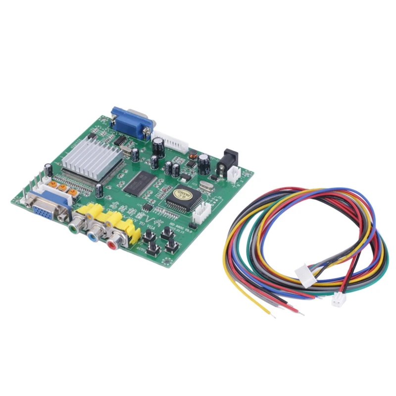 Новый Cga Ega Rgb в Vga Hd игровой видео конвертер плата 1 выход игры преобразования Gbs8200