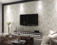 beibehang environmental non woven wallpaper modern simple pearl inlaid silver tv background wall 3d wallpaper papel de parede