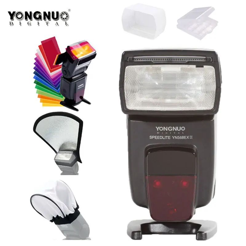 Беспроводная вспышка Yongnuo YN 568EX II YN568EX TTL HSS для Canon 6d 60d 550d 650d 5d mark iii 1200d 100d DSLR