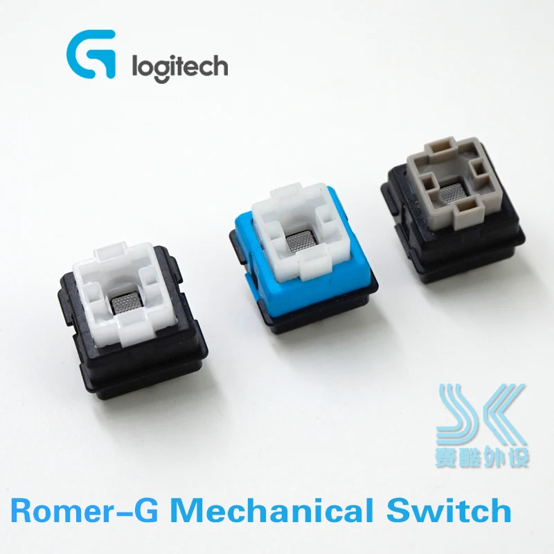 

Original OMRON Romer-G Switch B3K for Logitech G910 G810 G310 G413 Pro K840 K845 Mechanical Keyboard Switch blue black grey