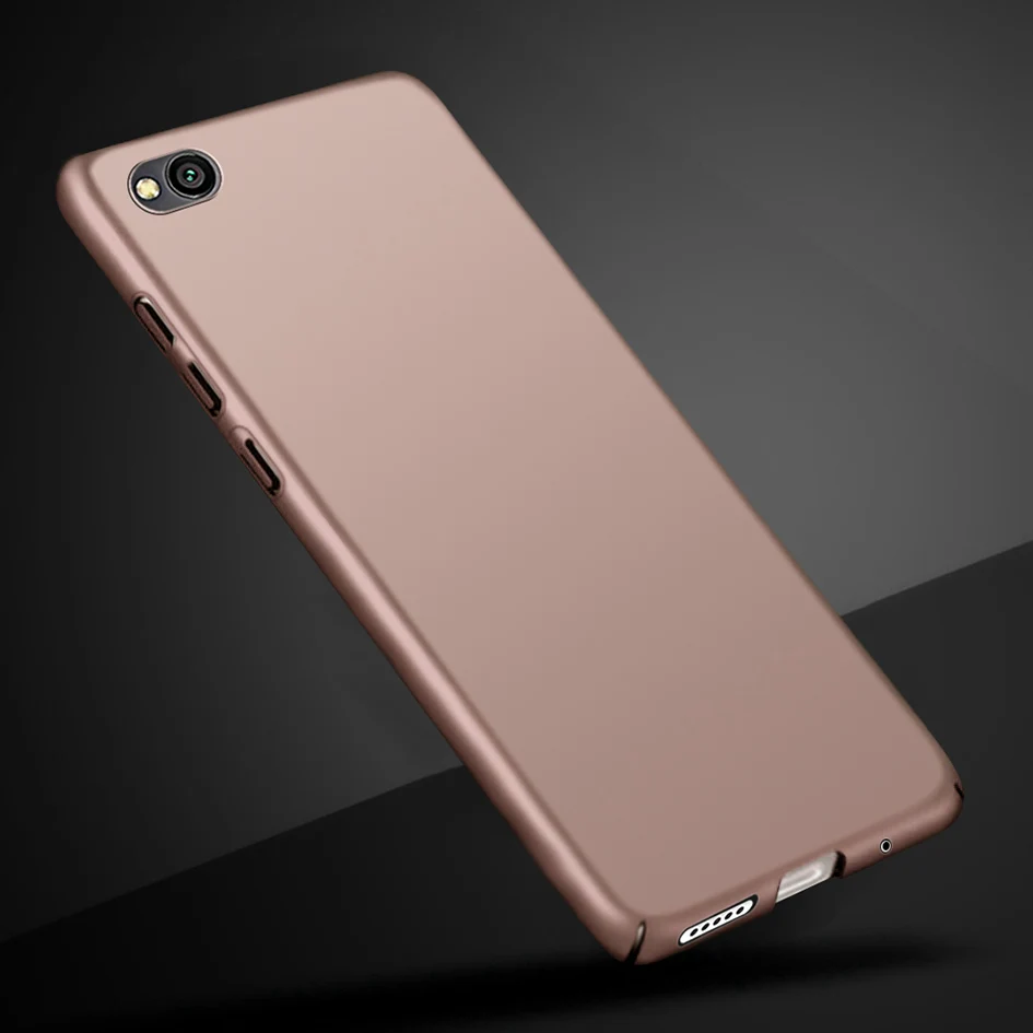 Rose Gold Чехол для Xiaomi Redmi Go чехол для Redmi Go противоударный жесткий пластиковый чехол для Xiaomi Redmi Go RedmiGo Global Version чехол 5,0" - Цвет: Rose Gold