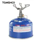 Суперлегкая газовая плита # Lixada 25 г для кемпинга, портативная складная мини газовая плита, печь для выживания, горелка для пикника, приготовления пищи