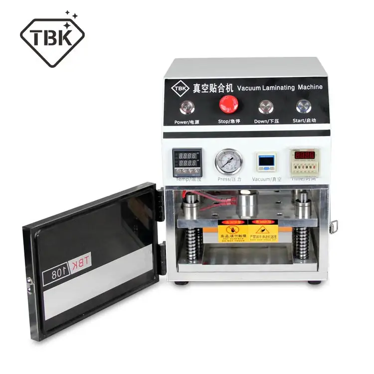 

TBK-108 Vacuum OCA Laminating Machine 7 inch LCD Screen Refurbish Laminator Machine for Phone Screen Repair Equipment