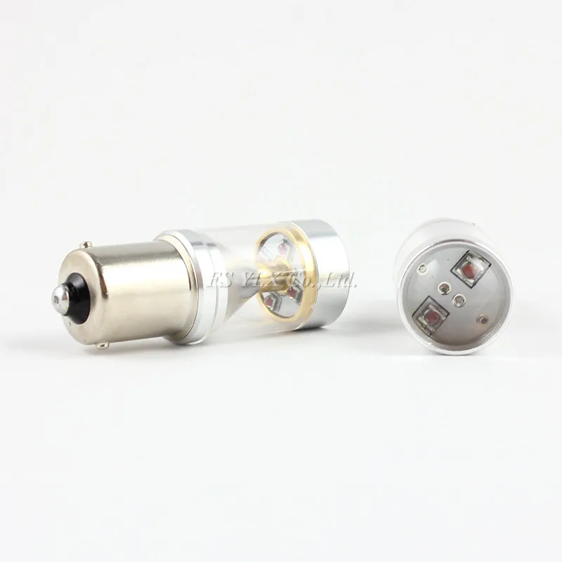 FSYLX 30 Вт 6SMD BA15S 1156 1157 BAY15D светодиодный поворотник светильник стоп сигнал запасной