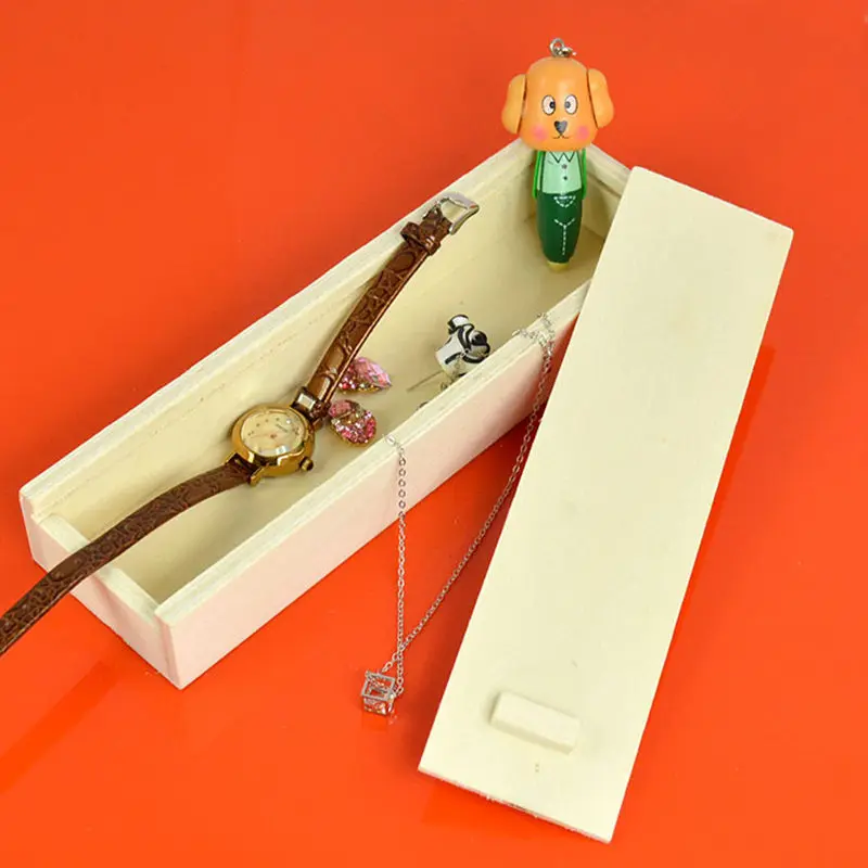 

Wood Pencil Case Storage Box Creative Students Cute Wooden Pencil Box Multifunction Stationery School Gift F20173260