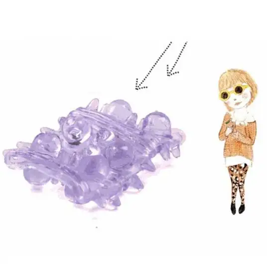 Точечный удлинитель для пениса рукав Gspot секс игрушки продукт мужчин Кристальный