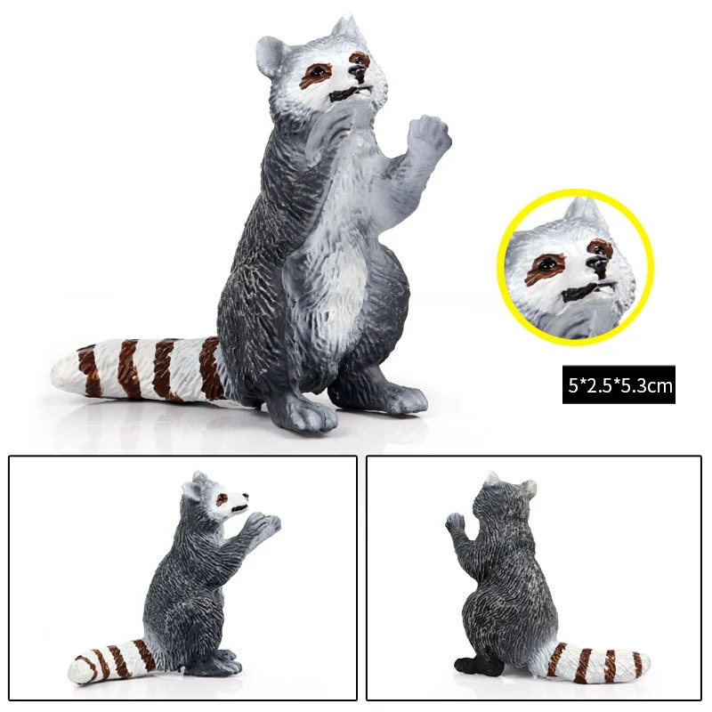 1 шт. 5 видов Африканский Лев животное пластиковая модель яркий подарок на день