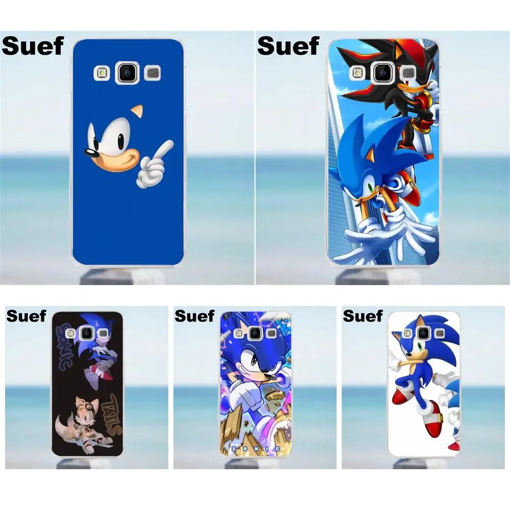Suef мягкий хит продаж для Galaxy Alpha Core Prime Note 2 3 4 5 S3 S4 S5 S6 S7 S8 mini edge Plus Sega Ежик Соник