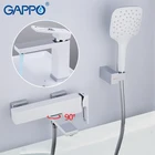 GAPPO смеситель для раковины, смеситель для раковины в ванной комнате водопад torneira do anheiro смеситель для воды белый смеситель для раковины griferia