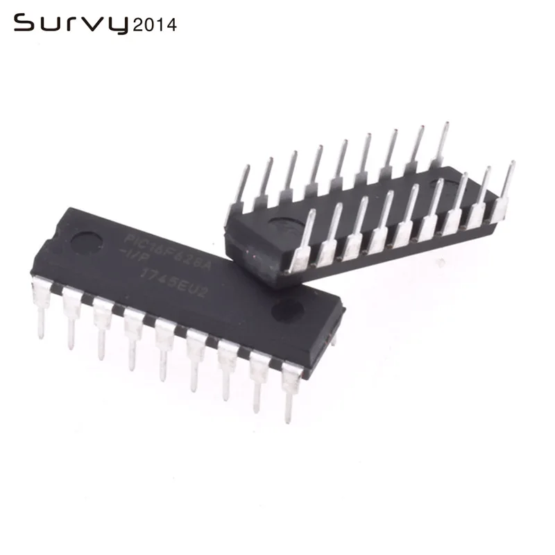 2 шт. PIC16F628A I/P DIP 18 PIC16F628 16F628 на основе вспышки 8 битные микроконтроллеры