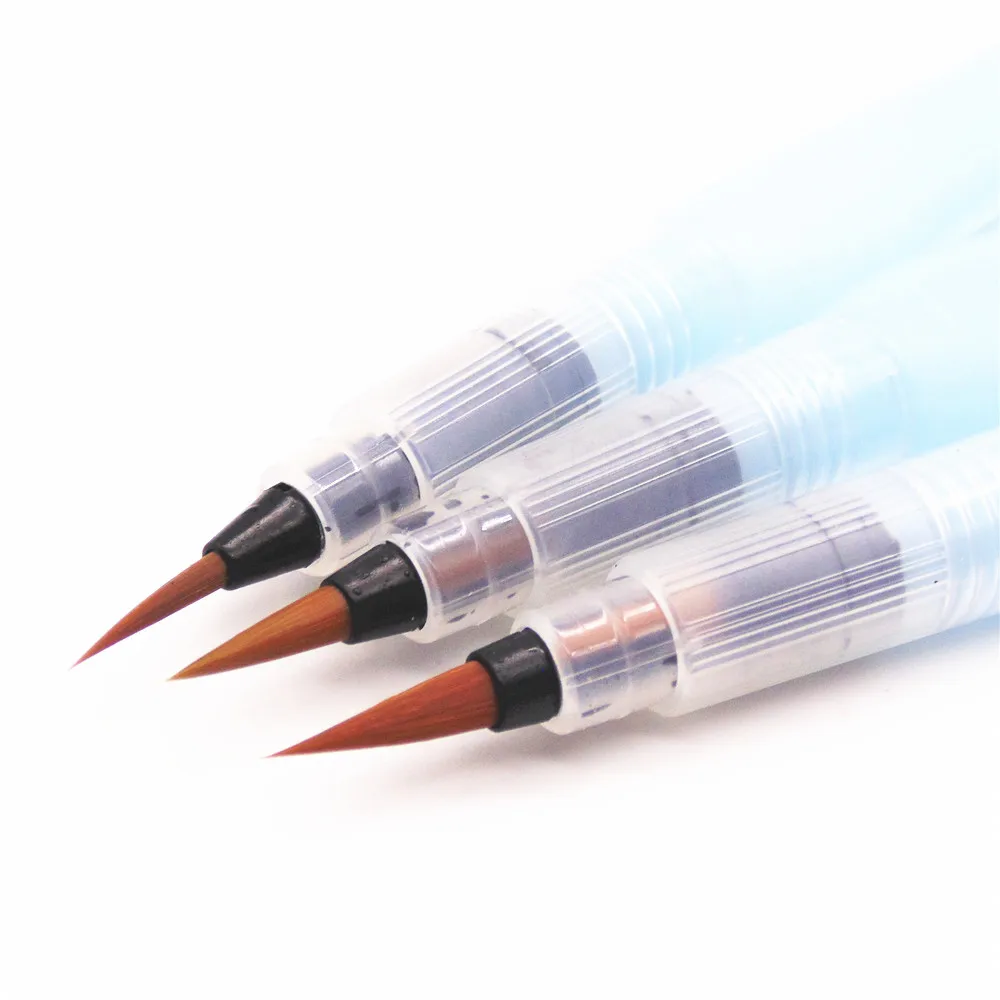 Водяная кисть Акварельная 3 цифры большая емкость нейлоновая для рисования волос