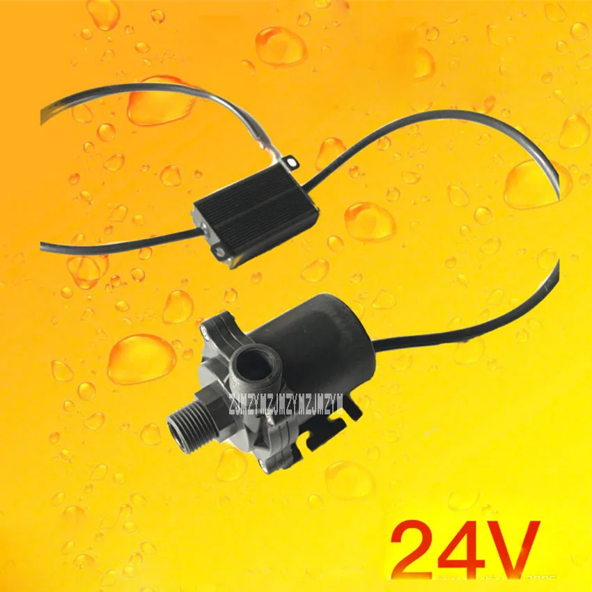 Новое поступление солнечный насос постоянного тока 24 В водяной 15 метров головка