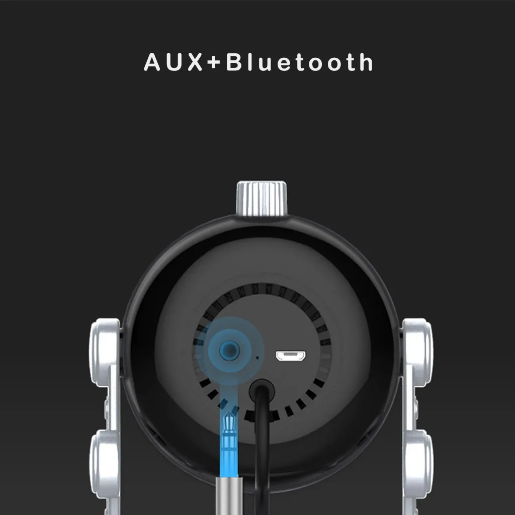 Беспроводная bluetooth Колонка HIPERDEL портативная стереоколонка MIABOO 360 градусов с