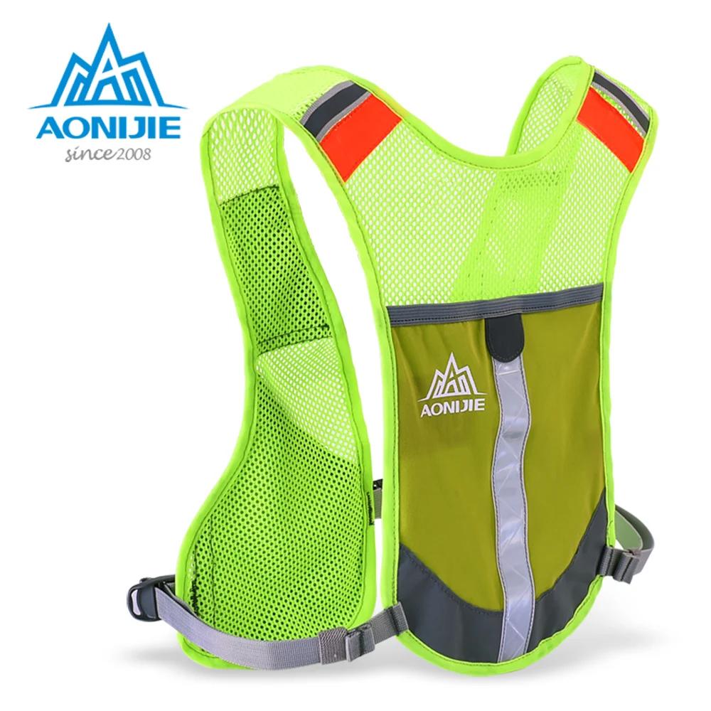 AONIJIE E884 светоотражающий гидратационный рюкзак сумка Жилет Жгут бутылки воды Туризм Кемпинг бег марафон гонки