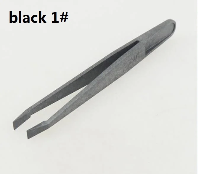 Черный антистатический углеродный пинцет 6 типов|Детали инструментов| |