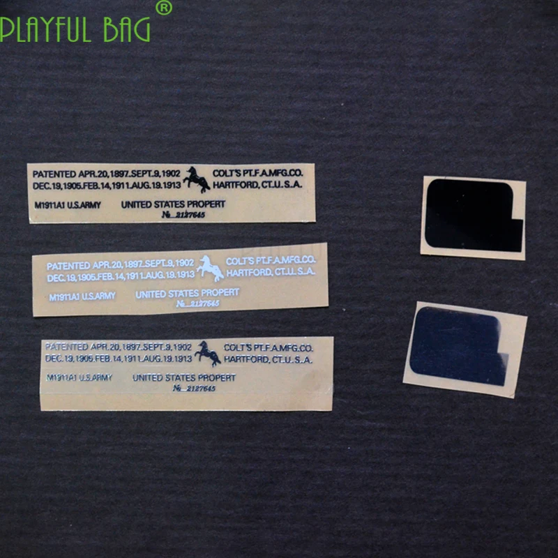 Открытый CS металлический водонепроницаемый DIY стикер Jin Ming SCAR поставки M4 будет G36 электрическая серия игрушка водяной бомбы пистолет 416 AK L18