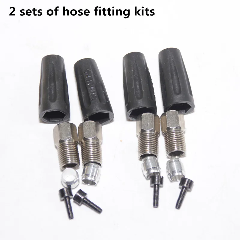 option 8 BLEED KIT Avid E1 E3 диск XX тормозной компрессионный шланг оливковый фитинг и запчасти для велосипеда - Цвет: option 8