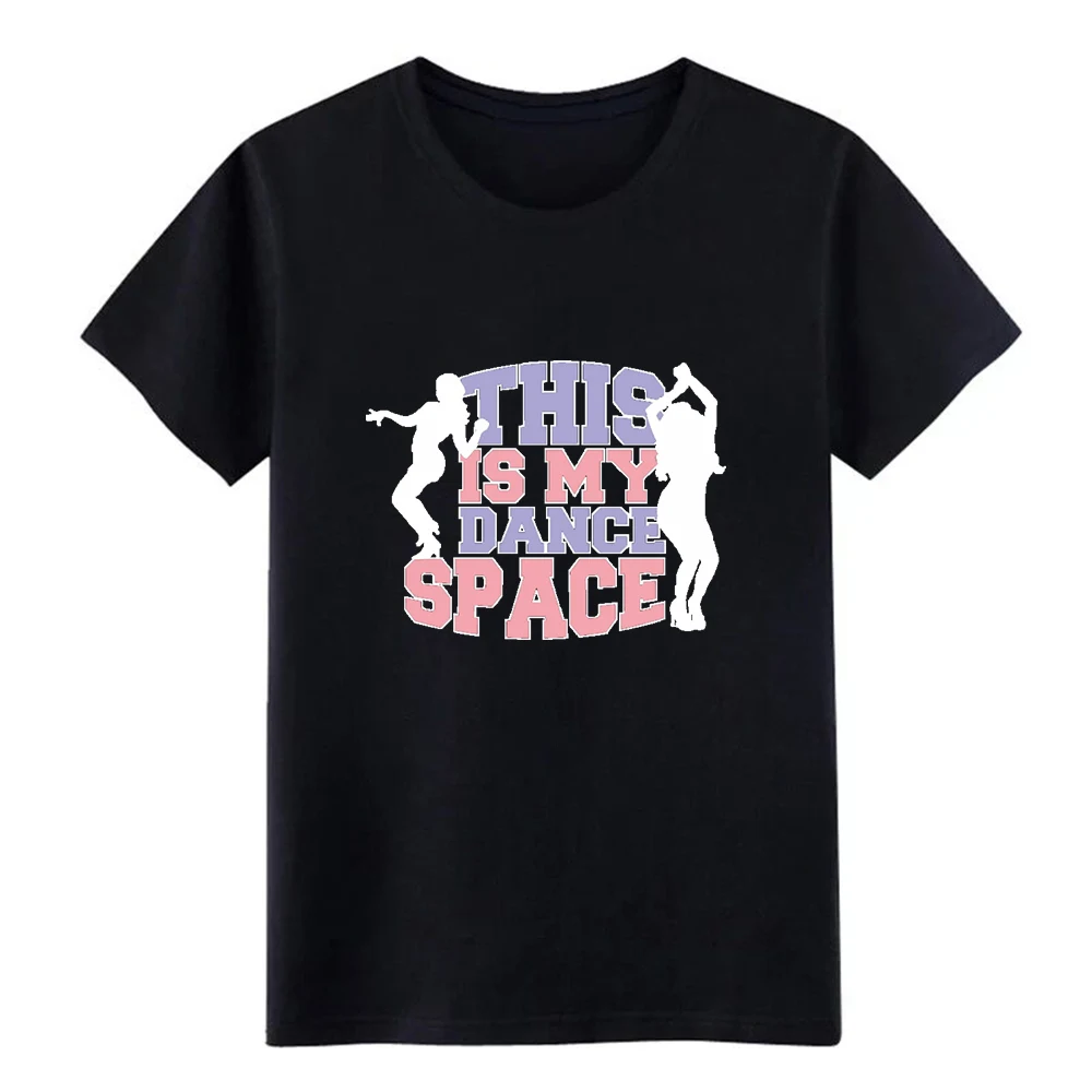 Мужская Трикотажная футболка с надписью this is my dance space gift idea 100% хлопок европейский