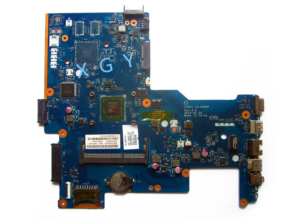 Материнская плата для ноутбука HP 255 G3 764003 501 ZS051 LA A996P w/ E1 6010 материнская