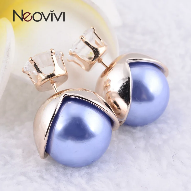 Новый Дизайн Бренда Популярны Роскошный Кристалл Циркона Серьги Стержня