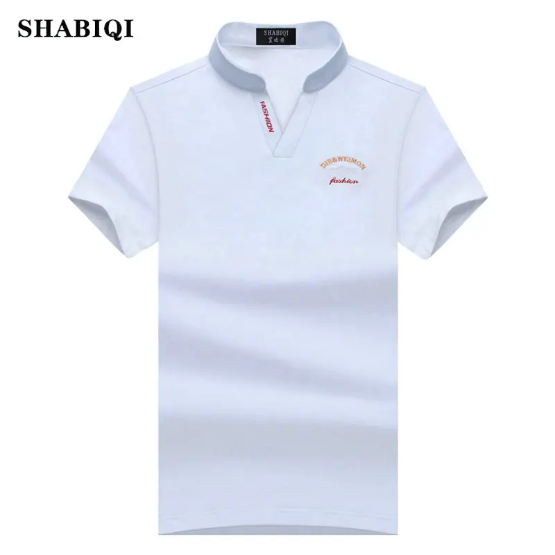 Мужская рубашка поло с коротким рукавом и логотипом|polo wear|solid polo shirtbrand men shirt |