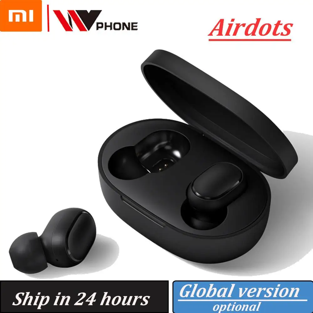 Xiaomi airdots Redmi Airdots TWS беспроводные наушники Голосовое управление Bluetooth 5,0 шумоподавление управление краном