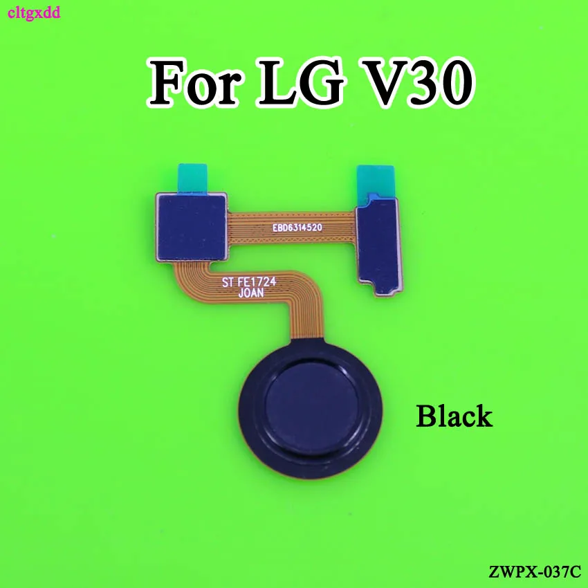 Cltgxdd для LG V30 + сканер отпечатков пальцев сенсор Главная Кнопка Разъем гибкий