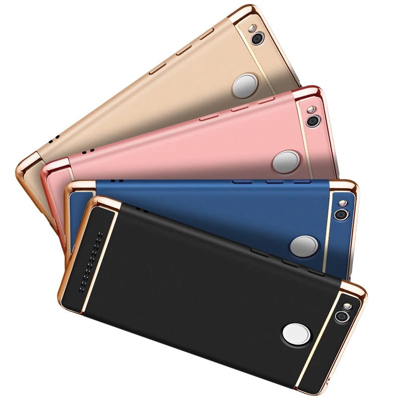 VOONGSON Luxury Electroplated Ultra Slim Phone Case For Xiaomi Redmi 3S 3 S Pro Dip Cases Hard Fundas Cover |