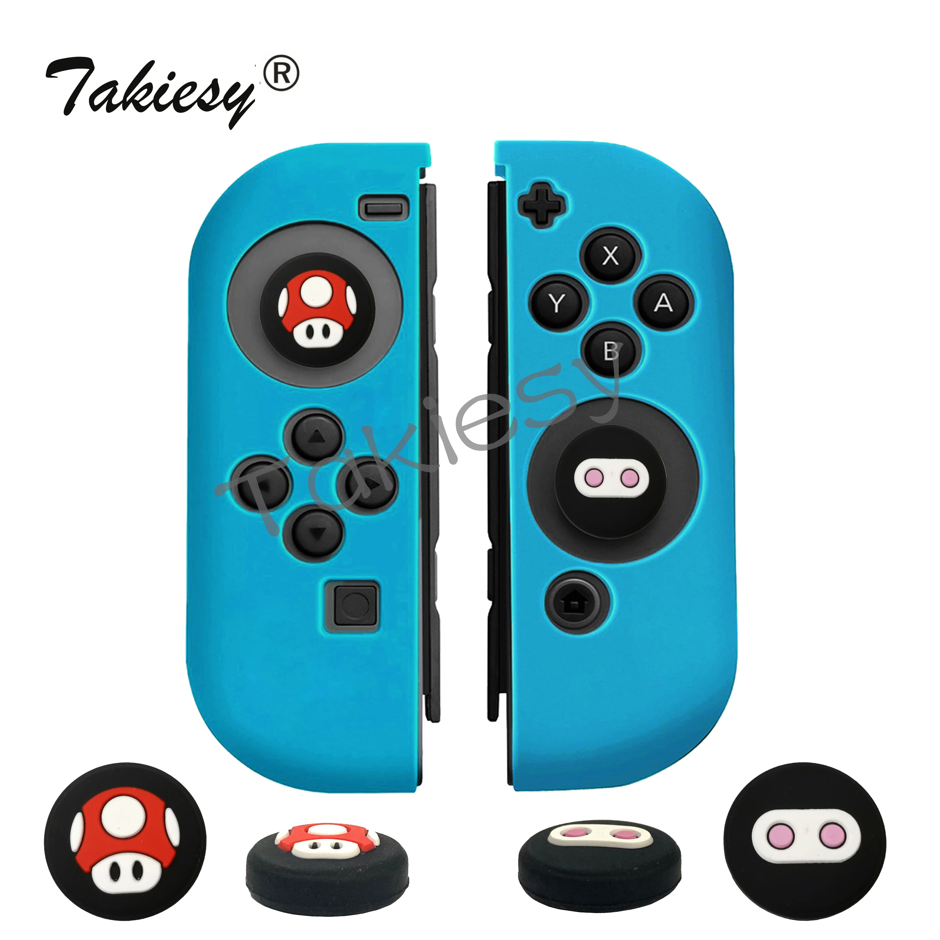 Мягкий силиконовый чехол nitendo switch для консоли Nintendo Switch Joy-Con NS NX 4 шт. | Электроника