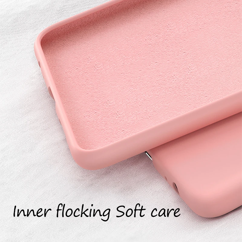 Luxury Liquid Silicone Bumper Case On The For Huawei P30 P20 Pro Soft TPU Back Cover Huawai Lite Shockproof |
