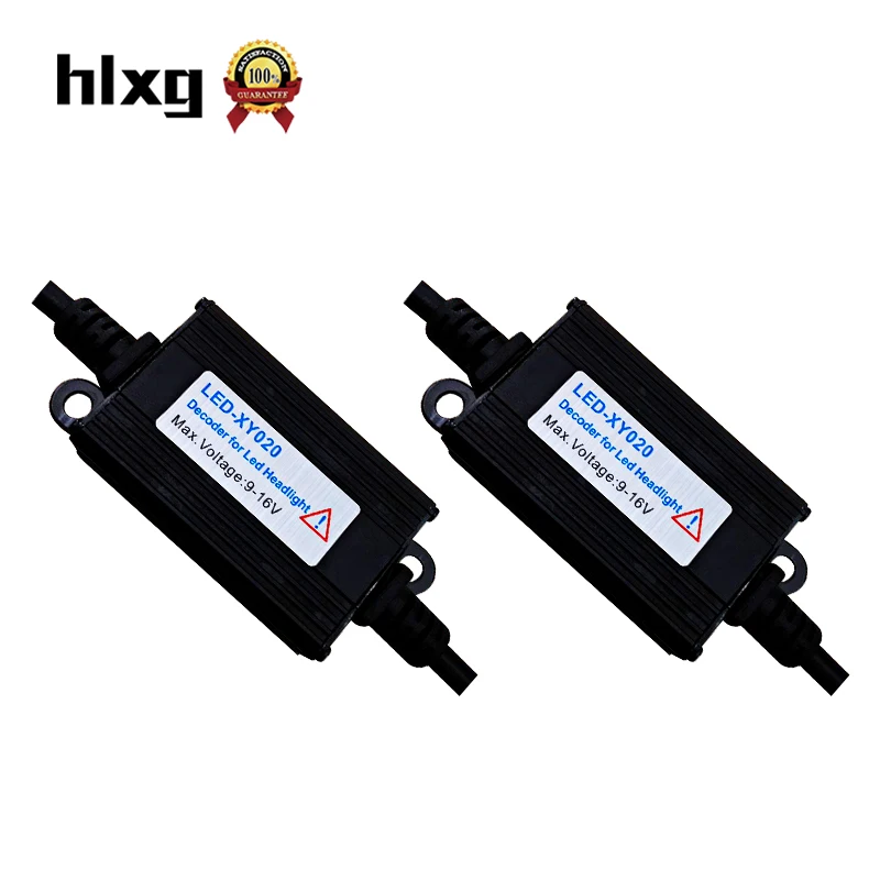 2 шт. H11 H4 H7 LED 9006 9005 фара Canbus комплект проводки Компьютер Предупреждение об ошибке