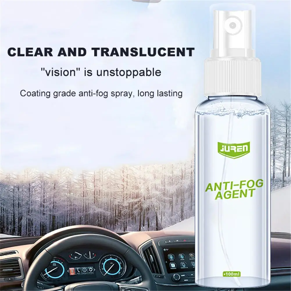 Противотуманный спрей для автомобильного стекла 100 мл с полотенцем | Автомобили и