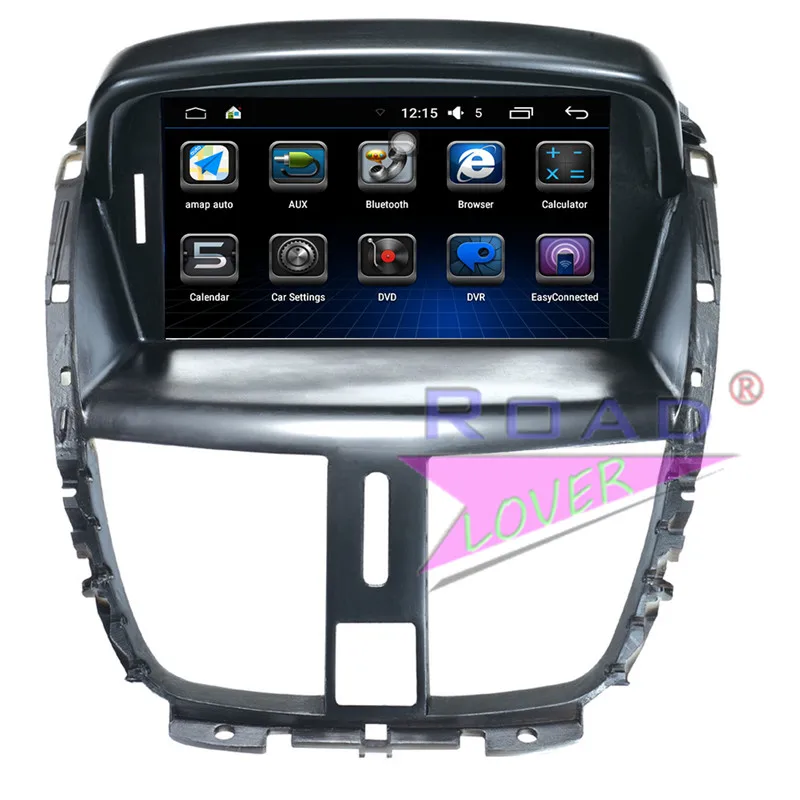 Roadloevr Android 6 0 автомобильное радио 7 дюймов 2Din GPS навигация для Peugeot 207 стерео dvd плеер