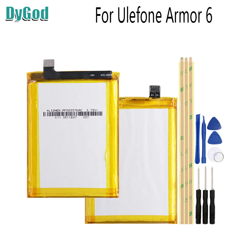 5000 мАч для Ulefone Armor 6 Экстрим Замена батареи Batterie Мобильный телефон с
