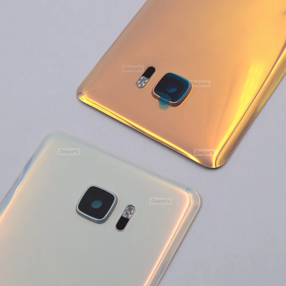Для 5 7 &quotHTC U ультра задняя крышка корпуса батареи Задняя стеклянная дверь Чехол с